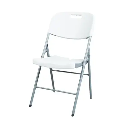 Enjoy-it luksus klapstol 45 × 50 × 88 cm hvid/grå