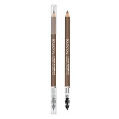 IsaDora Brow Powder Pen Øjenbrynsblyant med børste Skygge 04 Light Brown 1.1 g