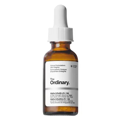 The Ordinary Alpha Arbutin 2% + HA Lysende ansigtsserum med hyaluronsyre 30 ml