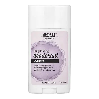 NOW Foods, Løsninger, Langtidsvirkende Deodorant, Lavendel, 62 g