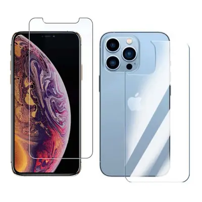 2-pack iphone 13 Pro Max Display Film + Bagprøvebeskyttelsesfilm