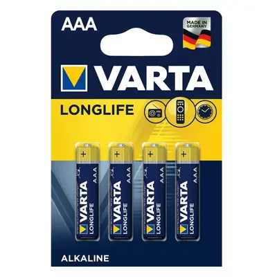 Varta Longlife Extra - Batteri 4 x AAA / LR03 - Alkalisk