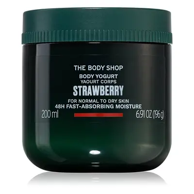 The Body Shop Strawberry Body Yogurt Kropsyoghurt Med Jordbæraromaer 200 ml