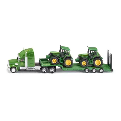 Siku 1:87 Low Loader With John Deere Tractors