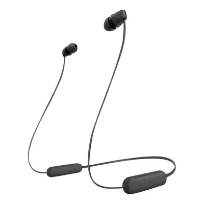 Sony WI-C100 Trådløs Øreproptelefoner Sort
