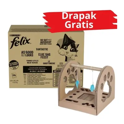 Purina Felix Fantastic Mix landlige smage 120x85 g
