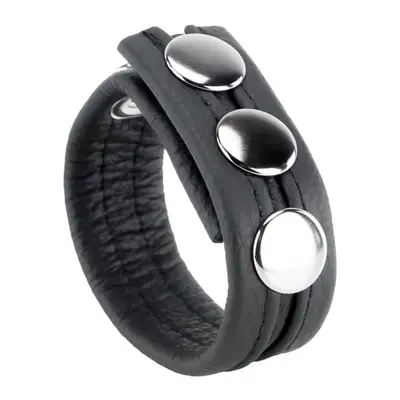 The Red Cockring En Cuir Black Penisring