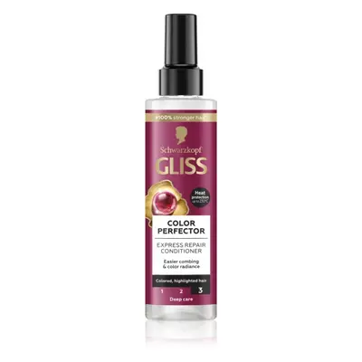 Schwarzkopf Gliss Color Perfector Regenererende balsam Til farvet eller stribet hår 200 ml