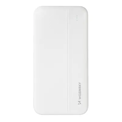 Wozinsky Powerbank 10000mAh med 2xUSB - Hvid