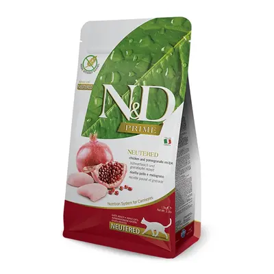 Farmina Pet Food N&D Prime, Voksen, Kylling, Granatæble, 5 kg, Kornfri, Aromafri fødevarer, Antioxidanter inkluderet