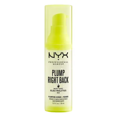 NYX Professional Makeup Plump Right Back Plump Serum And Primer Langtidsholdbar makeup primer 30 ml