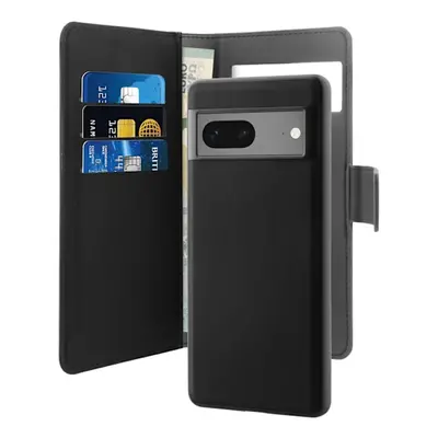 Puro Google Pixel 7 wallet, detachable, black