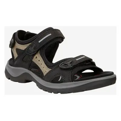 ECCO Offroad Yucatan Sandal Str. 42 Sort - Vandresko til Dame med Komfort og Støtte