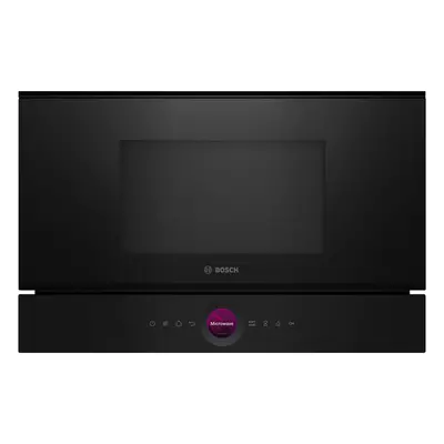 Bosch Serie 8 BFL7221B1 mikrobølgeovn Sort Solo mikroovn Indbygget 21 L 900 W