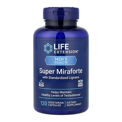 Life Extension, Super Miraforte med standardiserede lignaner, 120 vegetariske kapsler