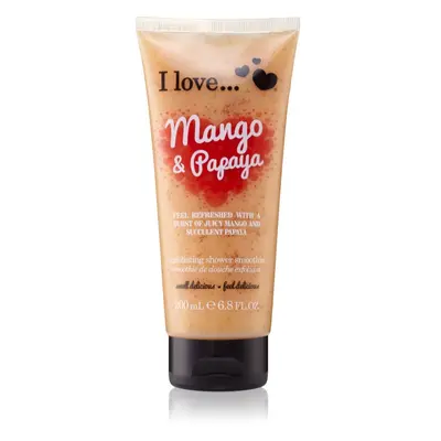 I Love Mango & Papaya Brusescrub 200 ml