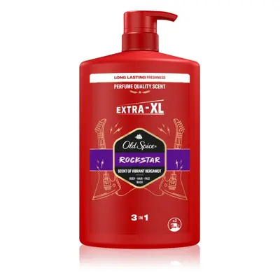 Old Spice RockStar Kropsvask til mænd til ansigt, krop og hår 1000 ml