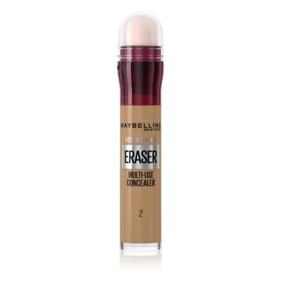 MAYBELLINE NEW YORK Instant Anti Age Eraser Flydende concealer med en applikator svamp Skygge 02 Nude 6.8 ml