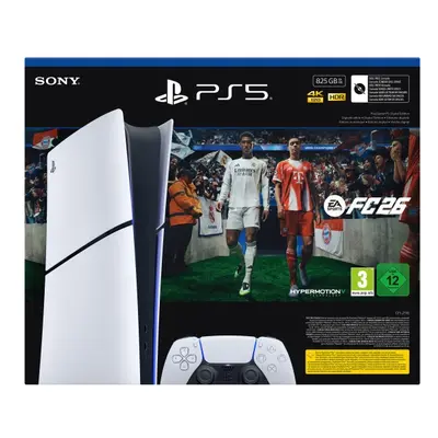 Sony PlayStation 5 Slim Digital Edition 825GB inkl. EA Sports FC26
