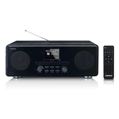 Lenco - DAB+ FM-radio med CD MP3-afspiller Bluetooth Sort - DAR-061BK