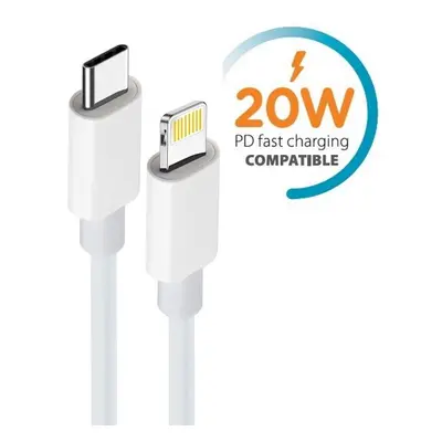 20W Hurtigopladning 2M iPhone-kabel til iPhone 11/12/13/14 USB-C til Lightning