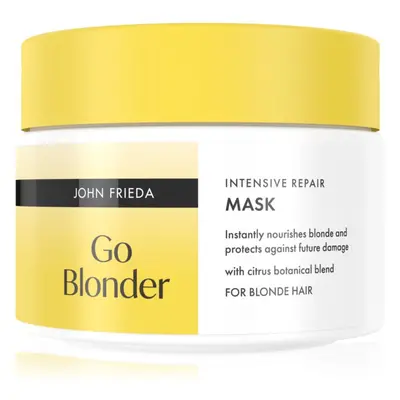 John Frieda Go Blonder Intensive Repair Mask Intens og genoprettende maske til lyst hår 250 ml