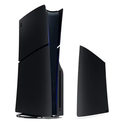 Sony - Dækkesæt for spilkonsol - midnat sort - for PlayStation 5 Slim