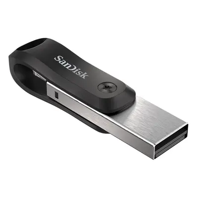 SanDisk 64GB iXpand Flash Drive Go, med Lightning og USB 3.0 stik