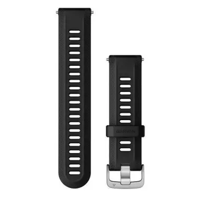 Garmin Quick Release 22 mm Strap (Silicone) Str. ONE SIZE Sort Unisex