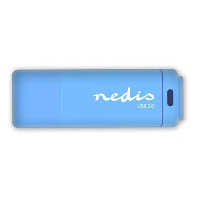 Nedis - Flash Drev | 32 GB | USB Type-A | Læs hastighed: 12 MB/s | Skrivehastighed: 3 MB/s - FDRIU232BU