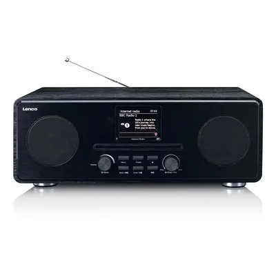Lenco - Internet / DAB+ / FM-radio med cd-afspiller og Bluetooth® Sort - DIR-260BK