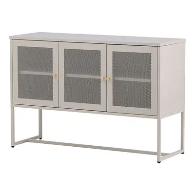 Malla skænk 3 låger beige