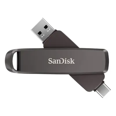 SanDisk Extreme PRO Dual Drive 256GB USB 3.2 Gen 2 / USB-C USB stick Sort