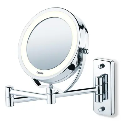 Beurer BS 59 makeupspejl med LED-belysning og forstørrelsesspejl, 11 cm