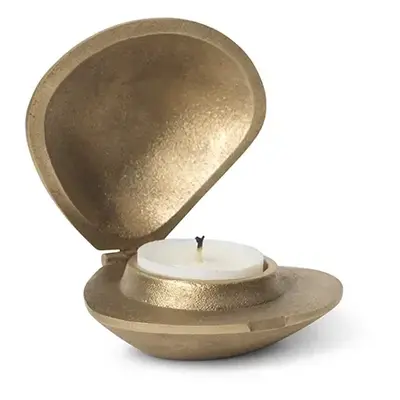 Ferm Living Clam fyrfadsstage Brass