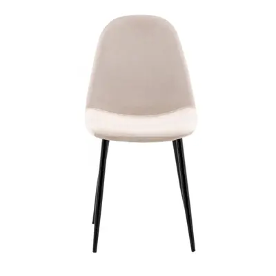 Polar spisestuestol velour beige