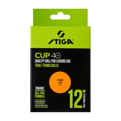 STIGA Ball Cup 40+ Orange 12-pack