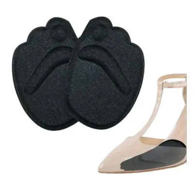 Anti-slip front fodpude indsatser 1 par Black