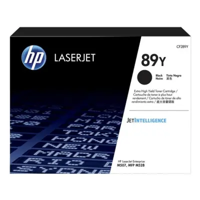 HP 89Y - Høj kapacitet - sort - original - LaserJet - tonerpatron (CF289Y)