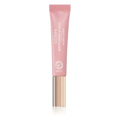 GOSH COPENHAGEN Soft`n Tinted Farvet læbepomade SPF 15 Skygge 004 Vintage Rose 8 ml