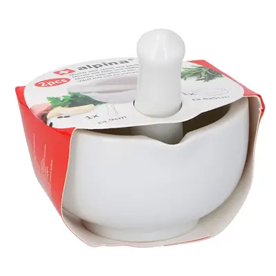 Mini morter og støder 8x5 cm - perfekt til det lille køkken