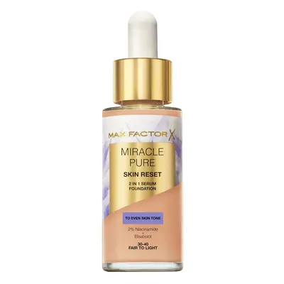 Max Factor Miracle Pure plejende foundation Skygge 30-40 Fair To Light 30 ml