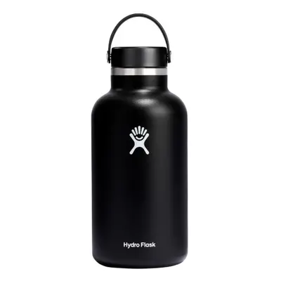 Termisk isolerende flaske, rustfrit stål, 1,9L, "Wide Mouth", Black -