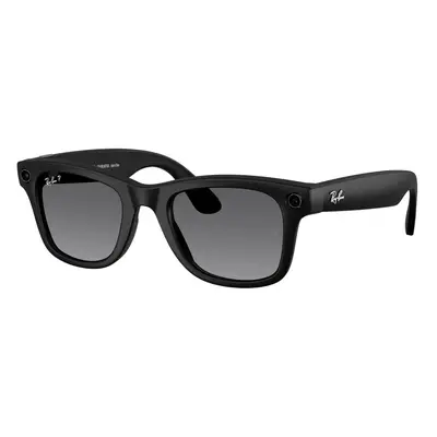 Ray-Ban: Meta Wayfarer - Sunglasses - Grey - Polar Grad - RW4012 - 53mm