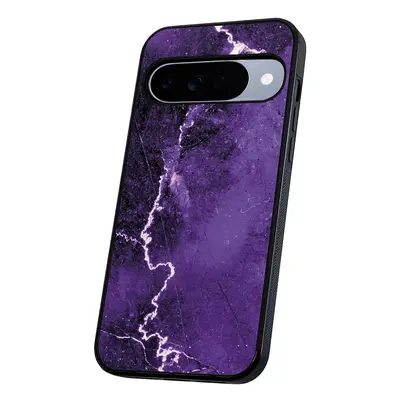 Google Pixel 10/10 Pro - Cover/Mobilcover Marmor