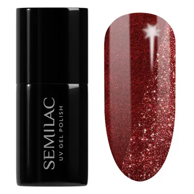 Semilac UV Hybrid Day and Night Geleneglelak til UV/LED hærdning Skygge 396 Flash And Blush 7 ml