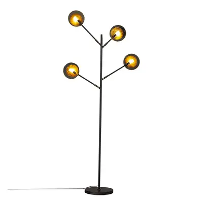 By Rydéns - Turno Gulvlampe Black/Gold