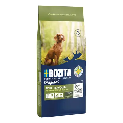 BOZITA Original Adult Flavour+ Reindeer - tørfoder til hunde - 12kg