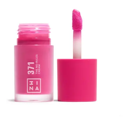 3INA The No-Rules Cream multifunktionel makeup til øjne, læber og ansigt Skygge 371 - Electric hot pink 8 ml