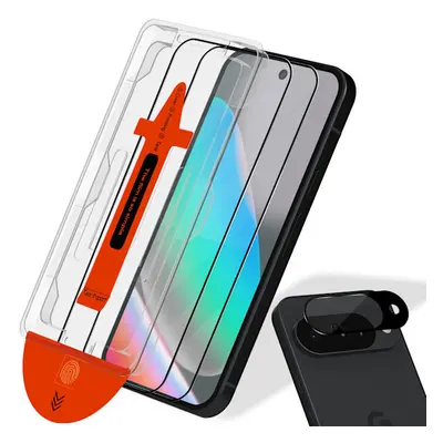 2-PACK Google Pixel 10 Skærmbeskytter & 1-PACK linsebeskytter - Hærdet Glas | [Automatisk Installation] - Boblefri